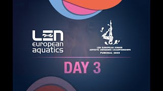 LEN Junior Artistic Swimming European Championships  Day 3 Morning [upl. by Rocray]