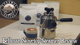 Bellman CX25S Stovetop Steamer Unboxing amp Review  Roadway Coffee [upl. by Chabot]