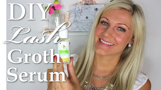 DIY Lash Growth Serum I WIMPERNSERUM selbst herstellen [upl. by Correy]