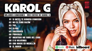 Karol G Grandes Éxitos Mix 2024  Lo Más Popular de Karol G  Canciones de Karol G [upl. by Nylqcaj]