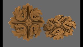 Zbrush ornamental modeling [upl. by Annuhsal]