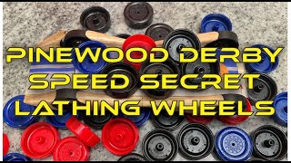 Pinewood Derby Speed Secrets Lathing wheels [upl. by Tegirb778]