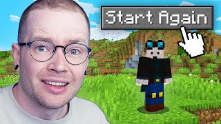 Its Time To Start Again Minecraft Part 1 [upl. by Enihsnus]