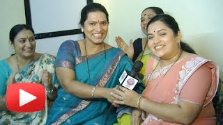 Honar Sun Mi Hya Gharchi  On Location Dhamaal Masti  Zee Marathi Serial [upl. by Aihsekan]