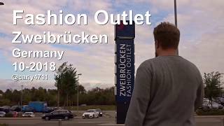 Fashion Outlet Zweibrücken Germany 102018 T13 [upl. by Nosral]