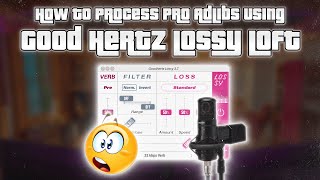 How To Mix PRO ADLIBS With Only ONE PLUGIN 🤩 GoodHertz LOSSY Lo Fi Rap Vocals Effects [upl. by Chemarin]