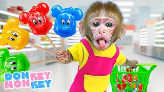 😋 Aprendemos Los Colores Con Gelatina 🌈 Gelatina Colorida  Donkey Monkey  Canciones Infantiles [upl. by Mycah]