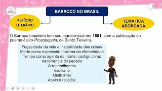 211  LITERATURA – BARROCO E ARCADISMO  PORTUGUÊS  3º ANO EM  AULA 2112024 [upl. by Morganstein]