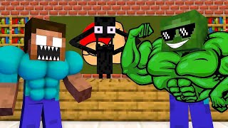 WHO IS THE STRONGEST MOBS  Minecraft Animation [upl. by Yrrac323]