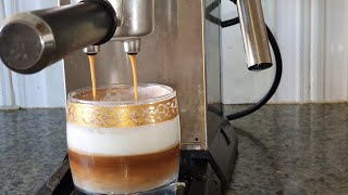 تجربتي لماكينة DELONGHI DEDICA EC685 الإيطالية الرائعة 😍☕ [upl. by Yanat]