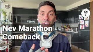 Nev Schulman Sets New Marathon Goal PostCrash [upl. by Mallon642]