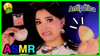 📚 ANTIPÁTICA te maquilla 🚽 en EL BAÑO de la ESCUELA 🤭 I Ges ASMR [upl. by Amling]