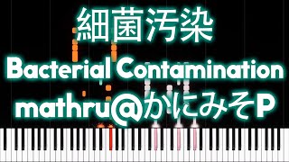 Hatsune Miku  Bacterial Contamination 細菌汚染  PIANO MIDI [upl. by Grunberg]