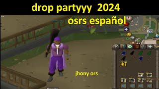 drop party de jhony ors OSRS español [upl. by Dnalwor584]