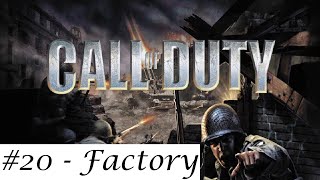 Campaña De Call Of Duty 1 2003 Mision 20  Factory Gameplay comentado En Español [upl. by Ahcurb]