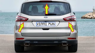 FORD SMAX Как снять задний фонарь [upl. by Freyah]