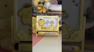 Pompompurin Mini Whiteboard ASMR 💛🍮 sanrio pompompurin asmr unboxing shorts [upl. by Otrebogad]