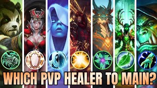 Which Healer To Main Lets Pick The PvP Healer FOR YOU  WoW TWW 1102 PvP Healer Overview [upl. by Adelaida931]