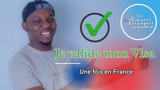 Campus France Il faut absolument validé votre visa étudiant valant titre de Séjour Visa TLS [upl. by Seedman612]