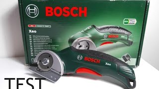 Unboxing Bosch XEO  TEST  Plexiglas schneiden [upl. by Elery334]