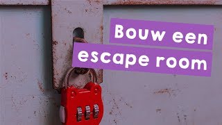 Bouw een escape room thuis of escape the classroom  De Baas op Internet Missie 4 [upl. by Fulvi992]