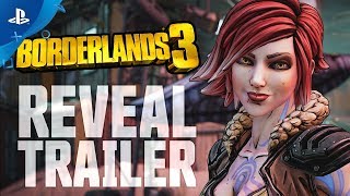 Borderlands 3  Official Reveal Trailer  PS4 [upl. by Lleunamme756]