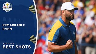 Jon Rahms Best Shots  2023 Ryder Cup [upl. by Arayk]