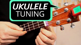 Ukulele TUNING for beginners  EASY comprehensive guide  TIPS to stay in tune [upl. by Dare]