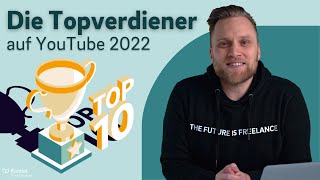 Welcher YouTuber hat 2022 am meisten verdient Adsense Umsätze 2022 [upl. by Laira435]