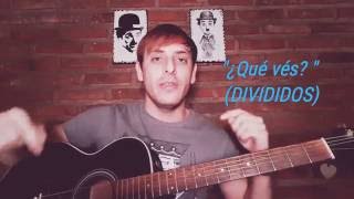 ¿QUÉ VÉS Cover  DIVIDIDOS YOSOYJUAN JUANMONTES [upl. by Neellek960]