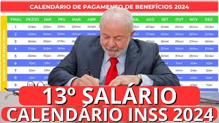 ANTECIPAÇÃO 13º SALÁRIO EM PARCELA ÚNICA PARA OS APOSENTADOS DO INSS 2024  PAGAMENTO DO CRÉDITO BB￼ [upl. by Nelrah]