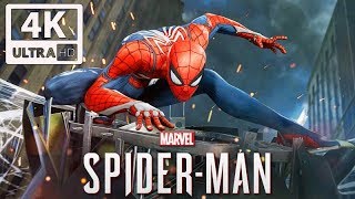 SPIDERMAN PS4 All Cutscenes Full Game Movie PS4 PRO 4K Ultra HD [upl. by Matilde698]