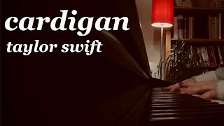 taylor swift  cardigan piano cover [upl. by Karsten821]