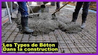 Les types de béton dans la construction [upl. by Aikyn]