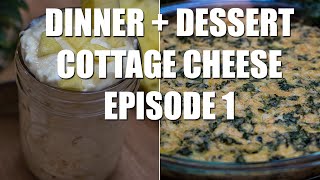 Easy Cottage Cheese Recipe Ideas  Dinner amp Dessert [upl. by Kella377]