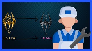 Skyrim Downgrade 161170 vers 16640 FR [upl. by Genisia]