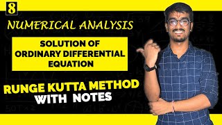 Part8  Runge Kutta Method With Notes  Runge Kutta Method of 4th Order [upl. by Gnuhn172]