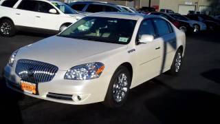 2011 Buick Lucerne CXL Premium Diamond White Art Gamblin Motors 11017 [upl. by Ahsitauq]