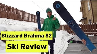 Blizzard Brahma 82 ski review [upl. by Niatsirt]