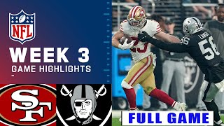 49ers vs Raiders Today Full Game Highlights WEEK 3  NFL Preseason  NFL Highlights Today [upl. by Skippy841]