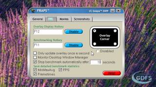 Fraps Tutorial and Tips [upl. by Goldshell648]