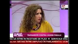 Dr Oana Spanu Despre caderea parului cauze si tratament la Ai grija de tine cu Carmen Bruma [upl. by Ainerbas]