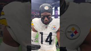 Walked in the 🅰️ took over the 🅰️ steelers nfl [upl. by Zahc]