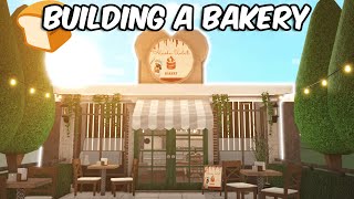 BUILDING A BAKERY IN BLOXBURG [upl. by Jenette479]