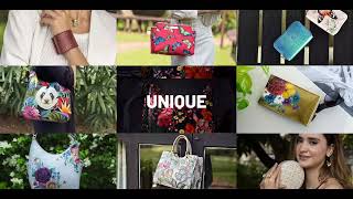 Anuschka Premium Hand Painted Leather Bags [upl. by Retsam]