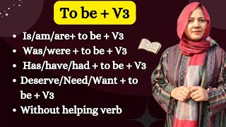 To be  V3 To be  Past Participle  Verb of To be  V3  English Speaking Practice [upl. by Janka955]