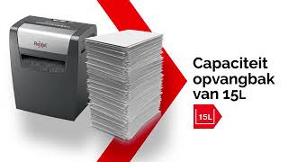 Rexel Momentum X406 Papiervernietiger  Product video NL [upl. by Ahtnamys]