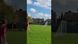 I Scored From a Corner kick shorts [upl. by Sennahoj]