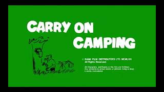 619 CARRY ON CAMPING opening credits [upl. by Tamqrah]