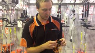 How to refill STIHL FS55 FS85 FS90 FS110 and FS130 Super Cut 202 [upl. by Htebzile345]